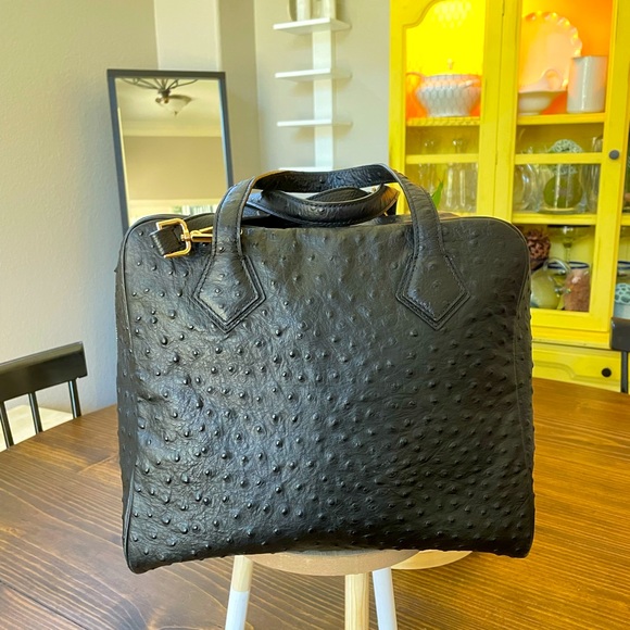 Thavma - Christa Ostrich-Embo Tote Bag - Picture 4 of 12